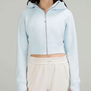 Lululemon Scuba Crop Full Zip